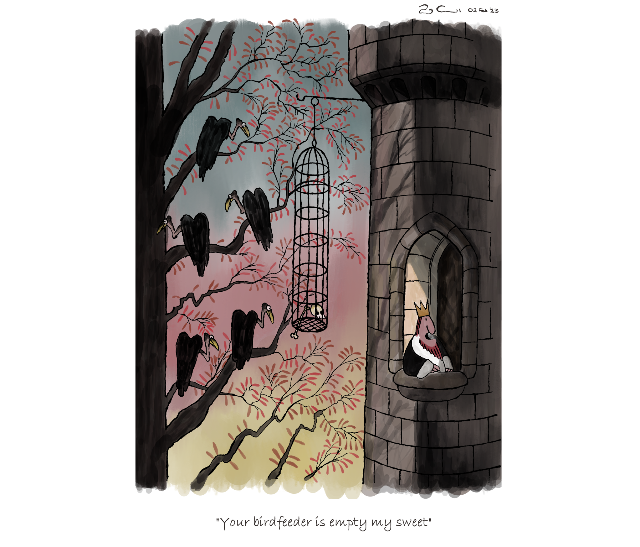 Mike Williams bird feeder