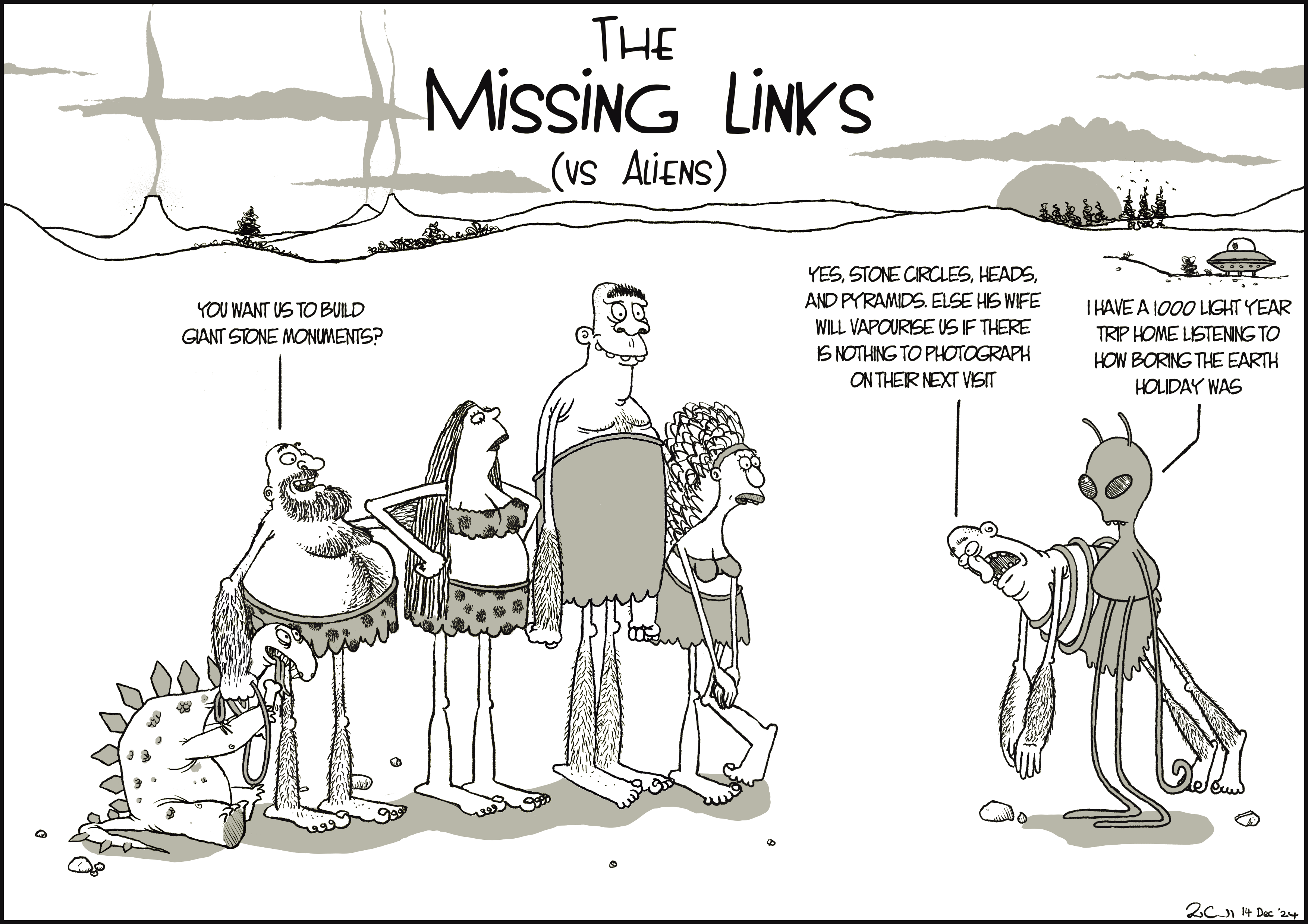 Paul Cockrell Missing Links vs Aliens